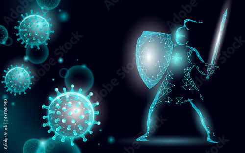 Planet Earth pandemic China. Health safety pneumonia treatment shield coronavirus. Asia continent virus protection vaccine development research vector illustration