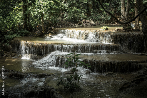 Photo of Mae Khamin Waterfall, Kanchanaburi, Thailand