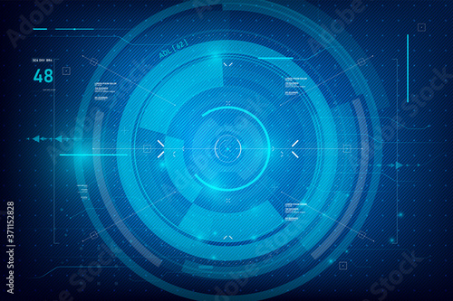 Futuristic Cyber technology abstract background 002
