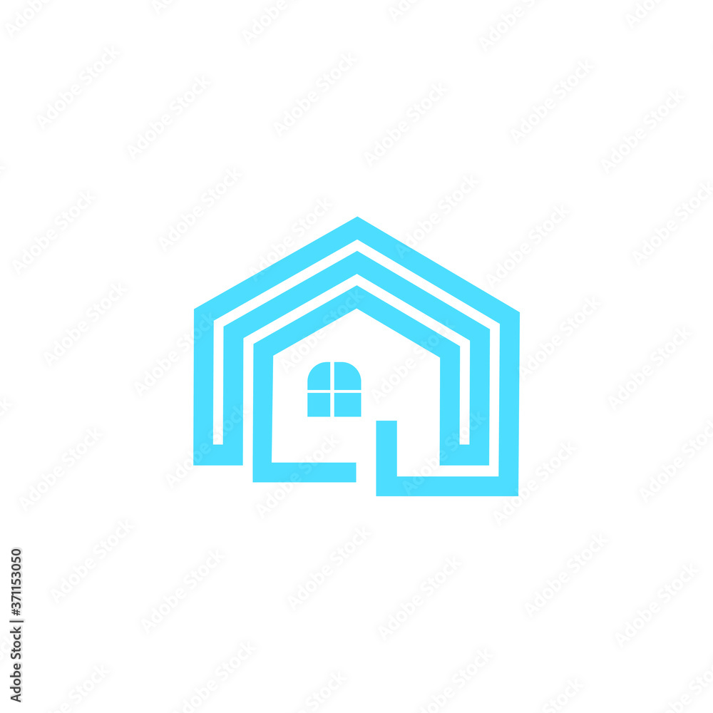 Simple Geometric House Real Estate Architecture Construction Logo. Abstract real estate icon. Home, house, building, construction, property logo. Mosque logo. Simple Geometric House Real Estate Architecture Construction Logo. Abstract real estate icon. Home, house, building, construction, property logo. Mosque logo.
