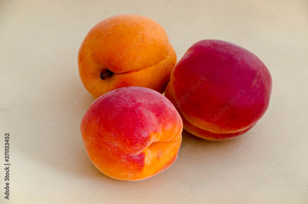 Group of many ripe apricot fruits, can be used as a background, Sofia, Bulgaria Group of many ripe apricot fruits, can be used as a background, Sofia, Bulgaria