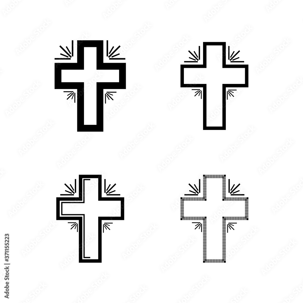 Obraz premium Vector white confirm icons set.Vector