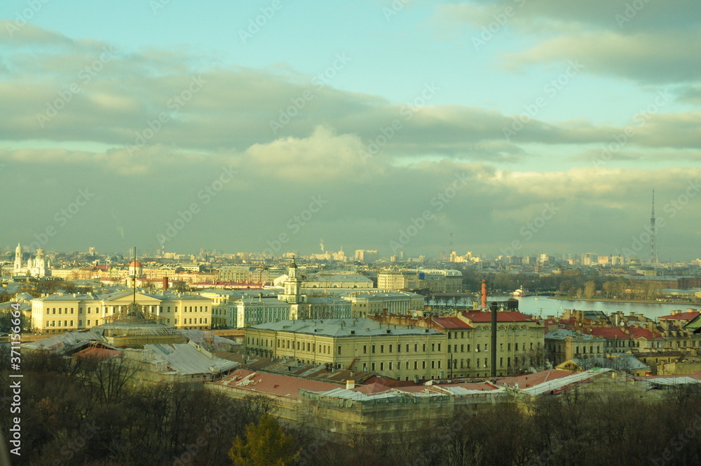 view of  St. Petersburg