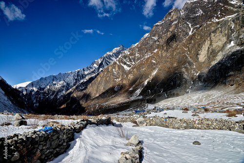 Langtang Himal Mountain range of Nepal