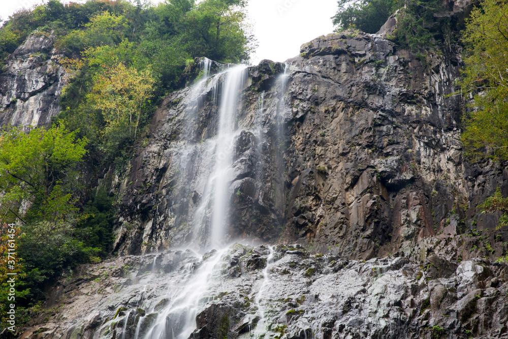 Obraz premium Artvin Mençuna Waterfall, Turkey View, Waterfalls