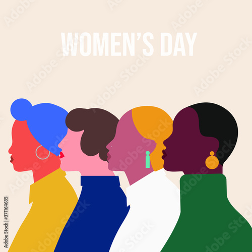 Vector Illustration Women's Day  photo