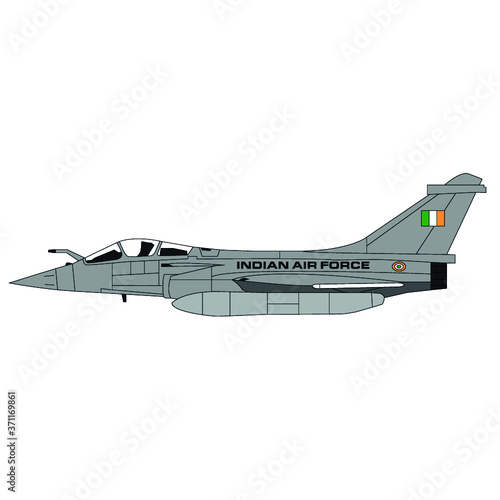Dasault  Modern Fighter Jet Rafale of Indian Air Force