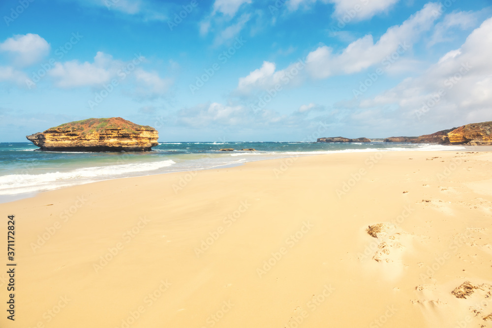 rough coast at the Great Ocean Road Australia