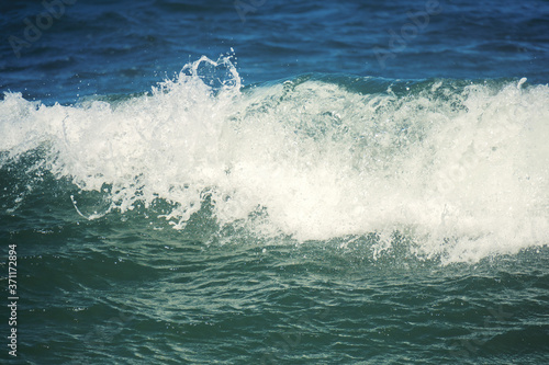 rough ocean surface background © magann