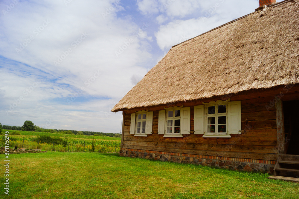 old house in the countryside