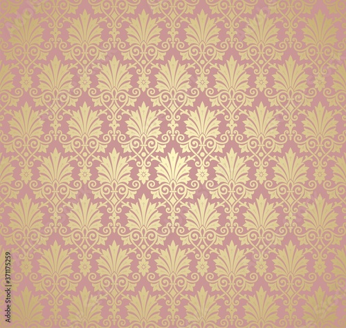Wallpaper Mural Paisley floral pattern , textile swatch , India	 Torontodigital.ca