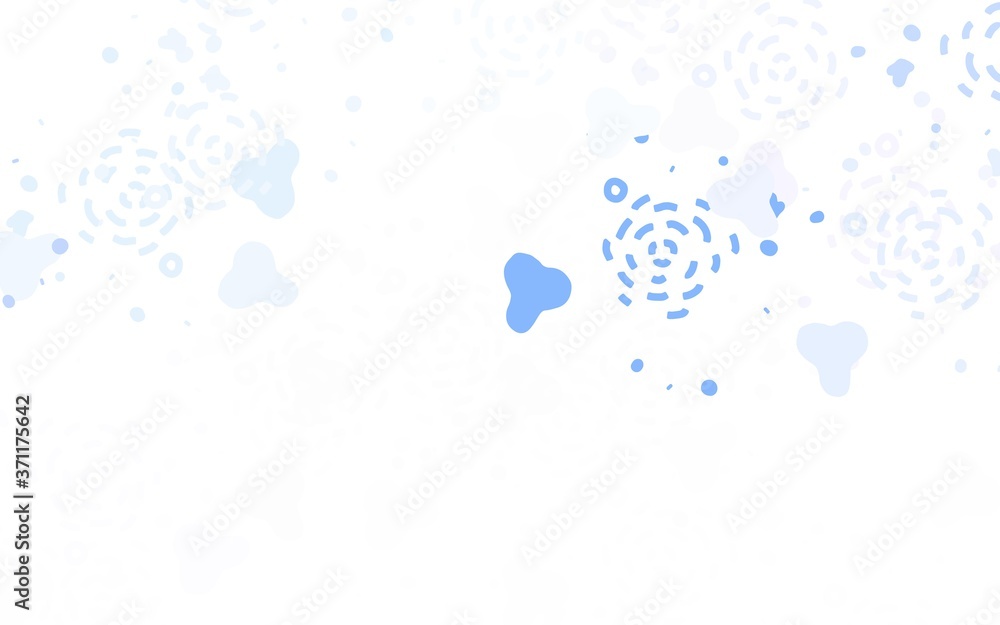 Light Gray vector background with abstract shapes. Light Gray vector background with abstract shapes.