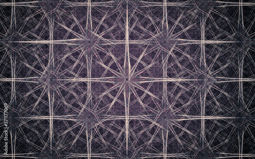 digital image generated on a computer consisting of beautiful abstract geometric shapes  lines of different colors for a background image or web design