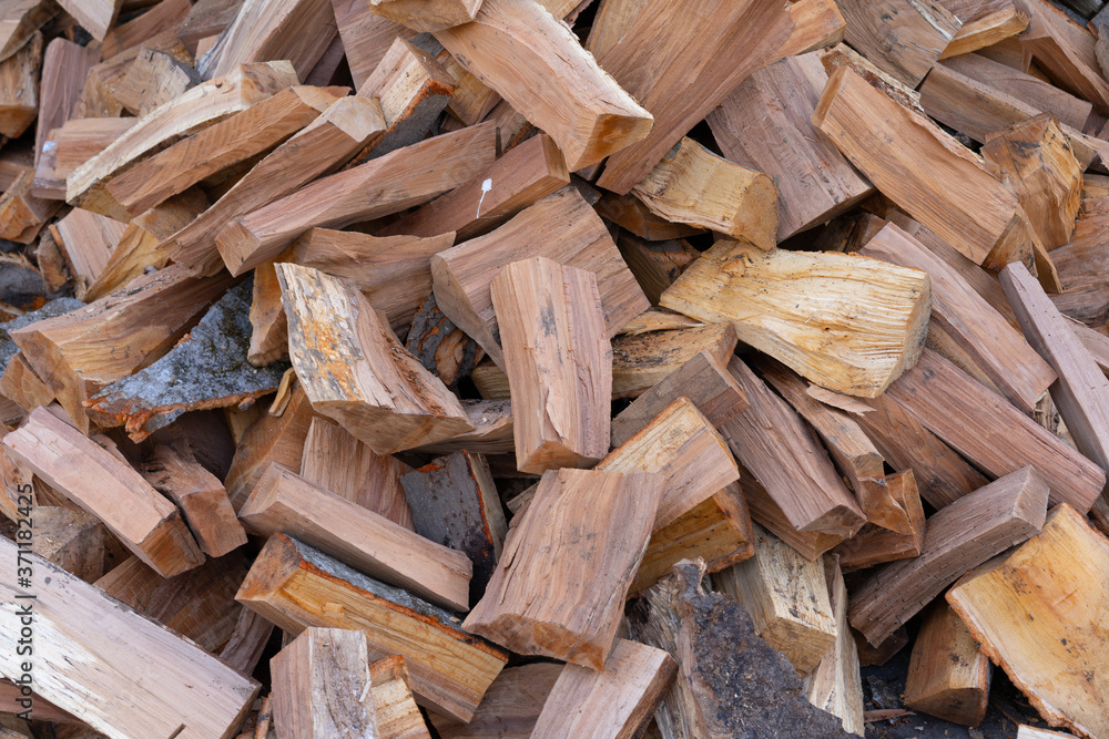 Firewood as background or texture Firewood as background or texture
