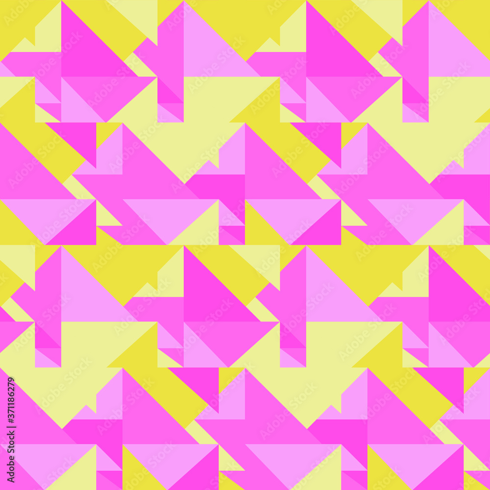 Seamless pattern in summer colors. Seamless pattern in summer colors.