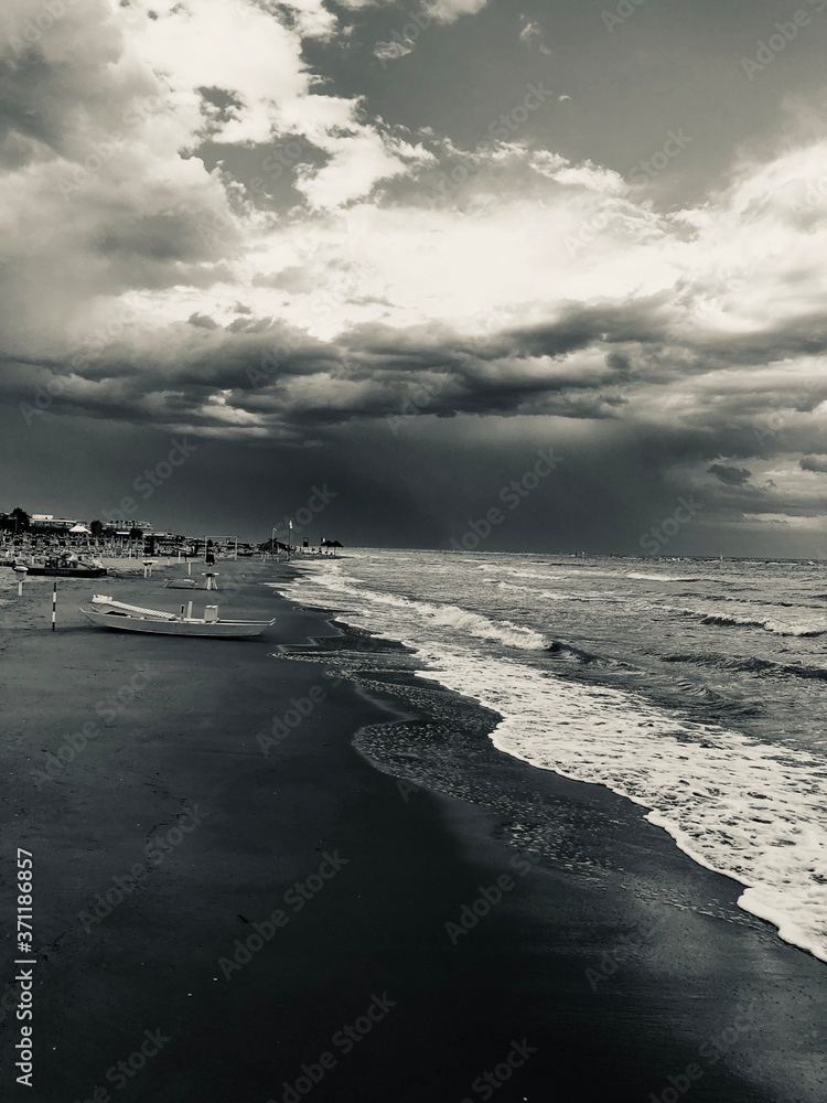 beach at sunset