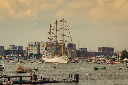 Canvas Print Sail Amsterdam