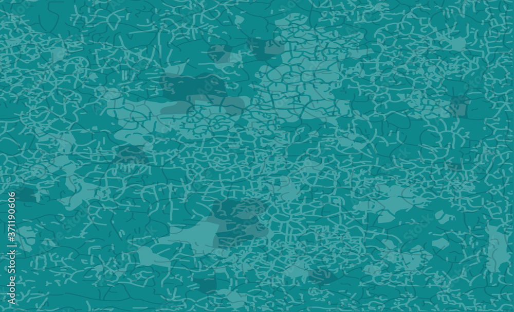 Vector turquoise seamless trendy wall background. EPS 10