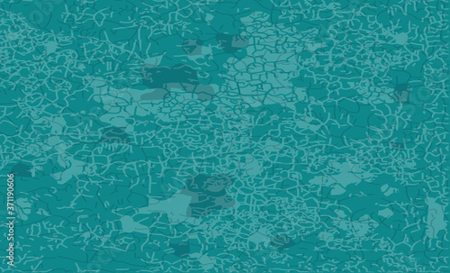 Vector turquoise seamless trendy wall background. EPS 10