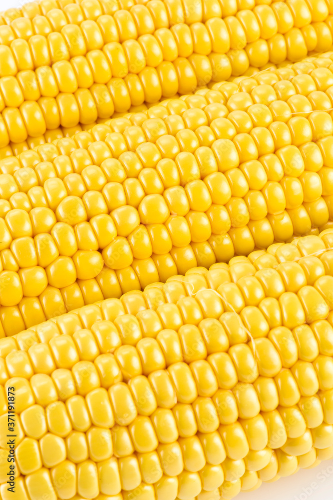 Sweet corn isolated on white background Sweet corn isolated on white background