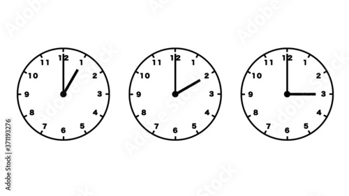 時計_シンプル_1-3時
