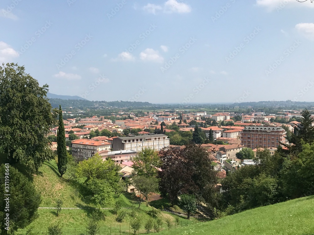 view of the city of vittorio veneto