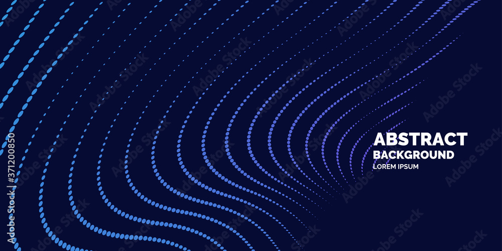 Bright abstract background with a dynamic waves of minimalist style. Vector illustration Bright abstract background with a dynamic waves of minimalist style. Vector illustration