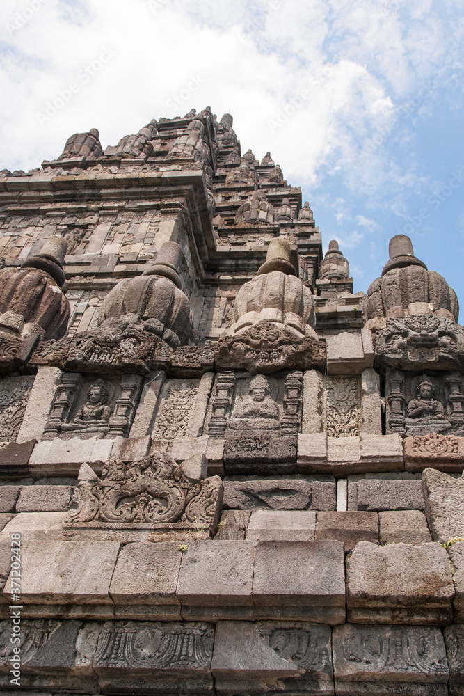 19 May 2008, Yogyakarta, Indonesia: Temple of Prambanan Near The City of Yogyakarta, Indonesia.