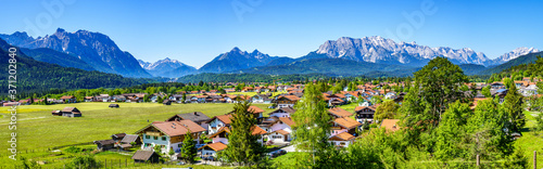 view at Wallgau village - Bavaria © fottoo
