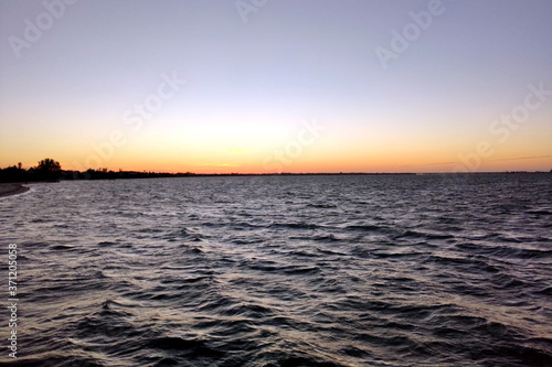 Beautiful sunset at Sanibel Island  Florida