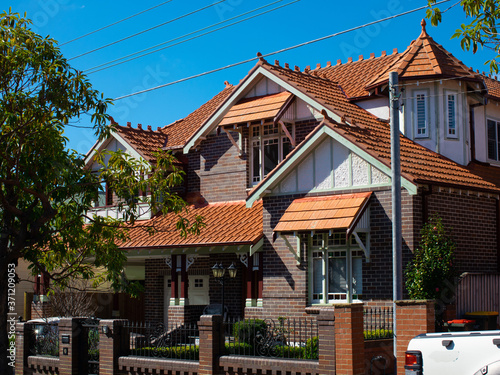 Photography Suburban federation house in Sydney NSW Australia