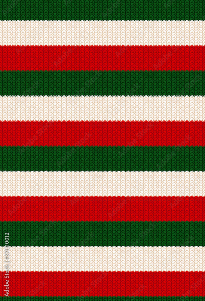 Ugly sweater Merry Christmas party ornament background seamless pattern