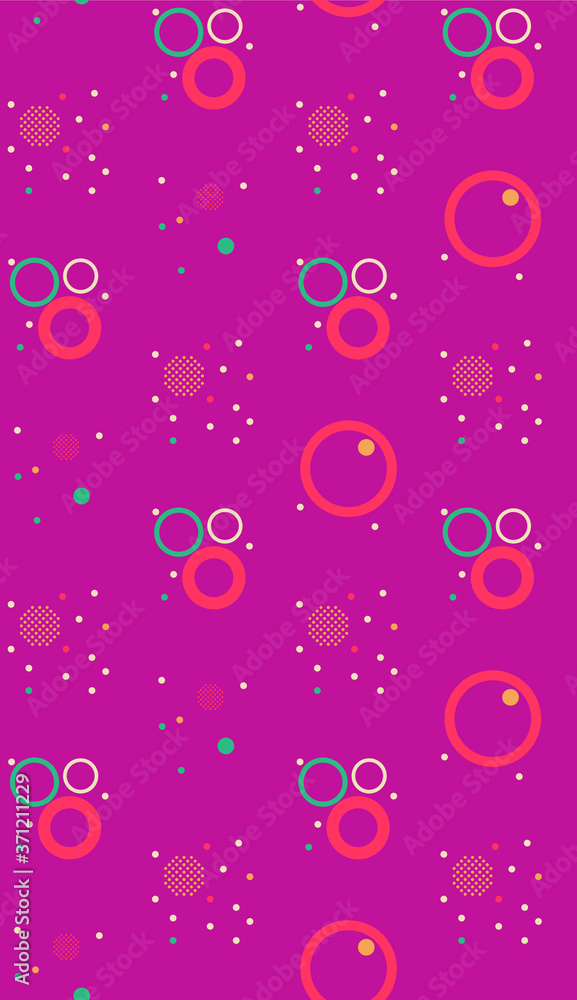 Bright colors of seamless pattern.