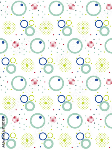 Summer. Colors. Pattern without seams.