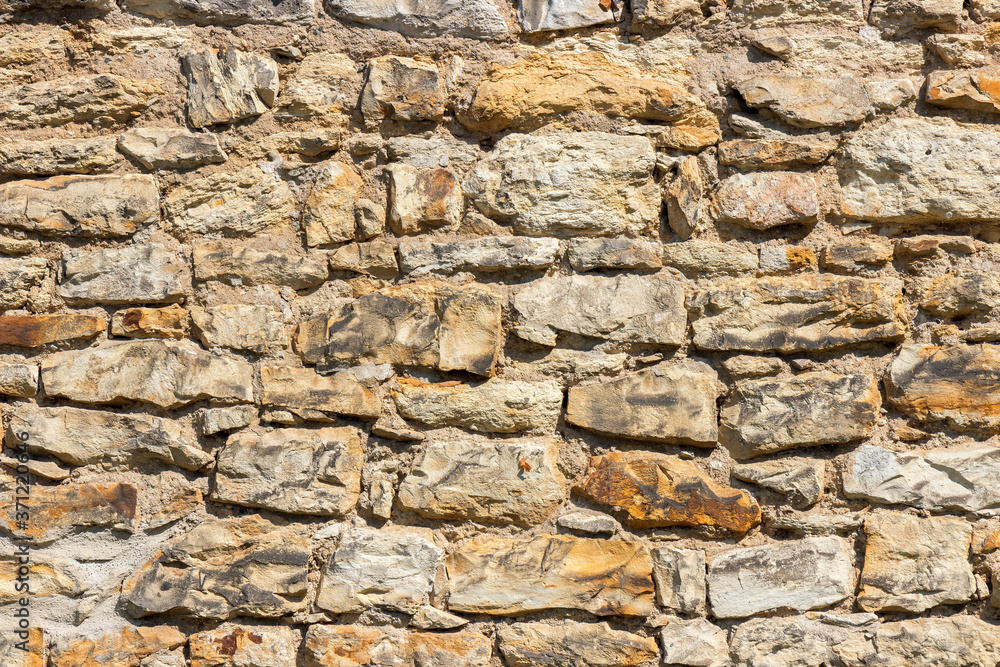 Close up of the stone brick wall. Natural pattern with high resolution for background and design art work. Close up of the stone brick wall. Natural pattern with high resolution for background and design art work.