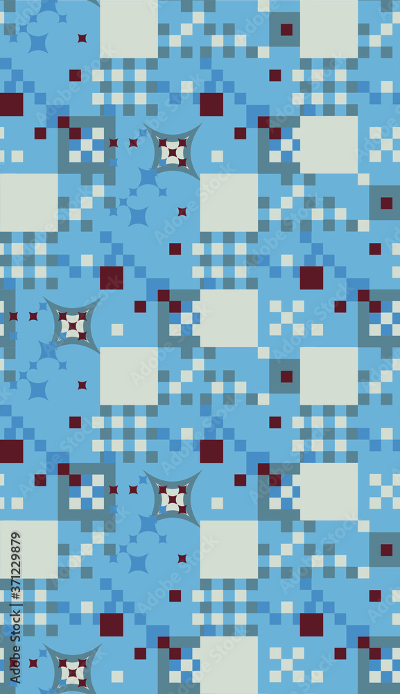 Fototapeta premium Summer. Colors. Pattern without seams.