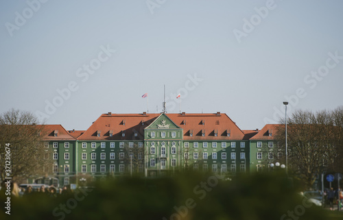 Wallpaper Mural Szczecin cityscape on a sunny day, Poland, Europe. Torontodigital.ca