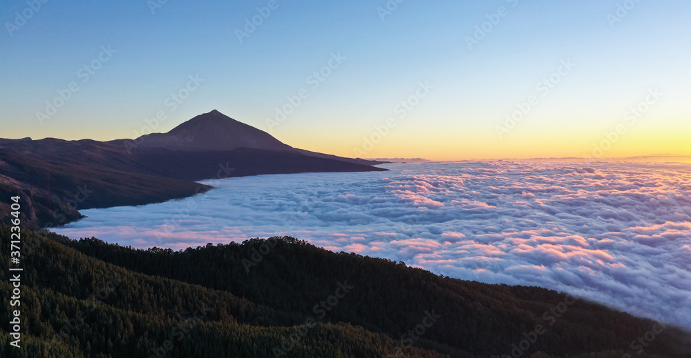 Volcan del Teide en Tenerife islas Canarias