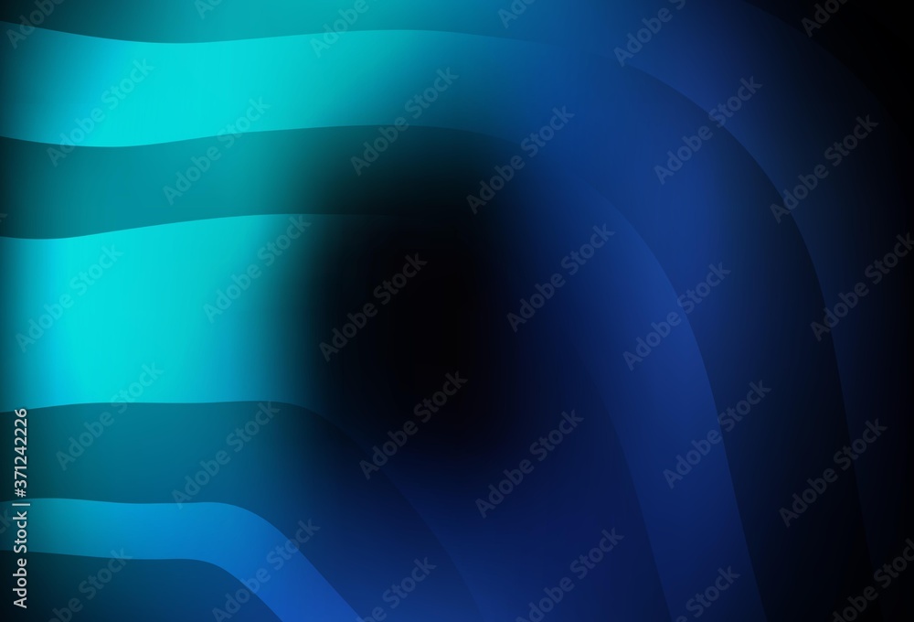 Dark BLUE vector abstract bright template. Dark BLUE vector abstract bright template.