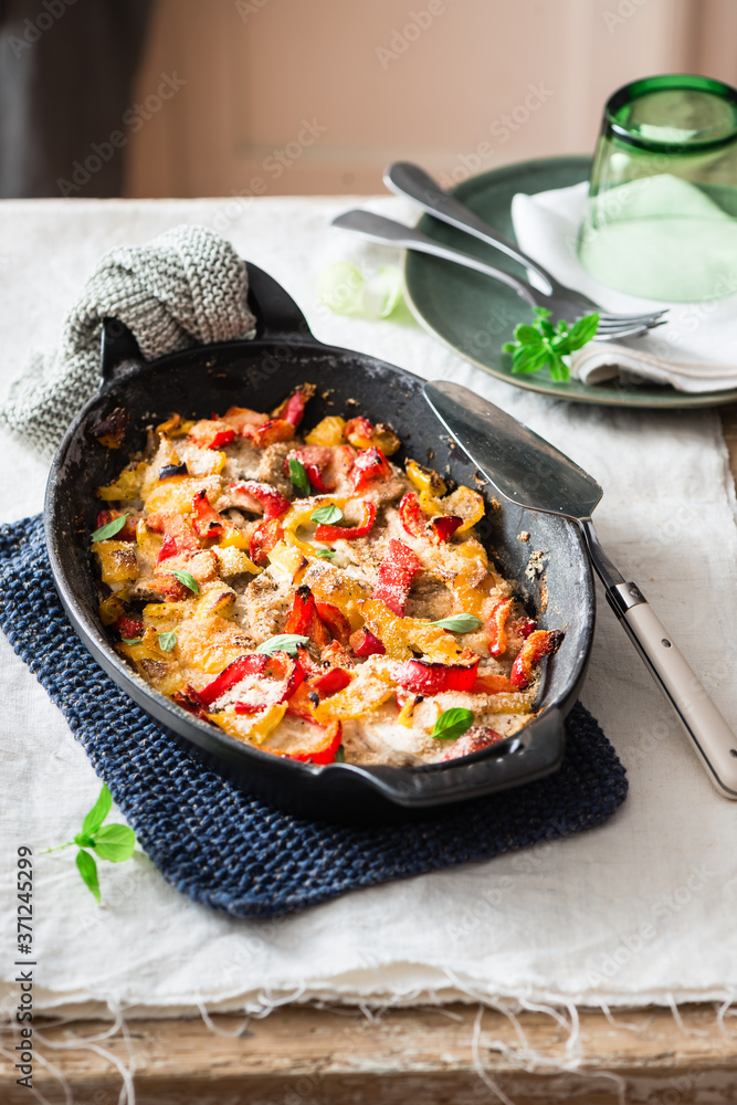 Baked vegetables Baked vegetables