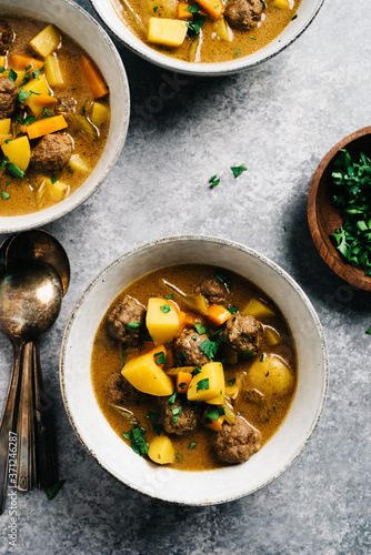 Swedish Meatball Soup photo