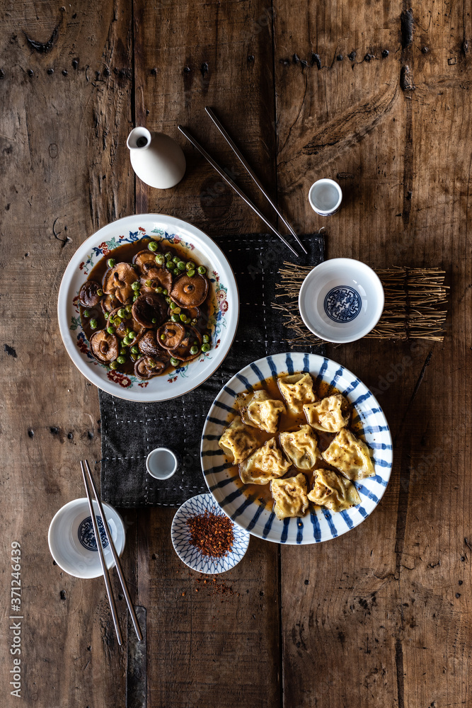 Vegan asian dumplings Vegan asian dumplings