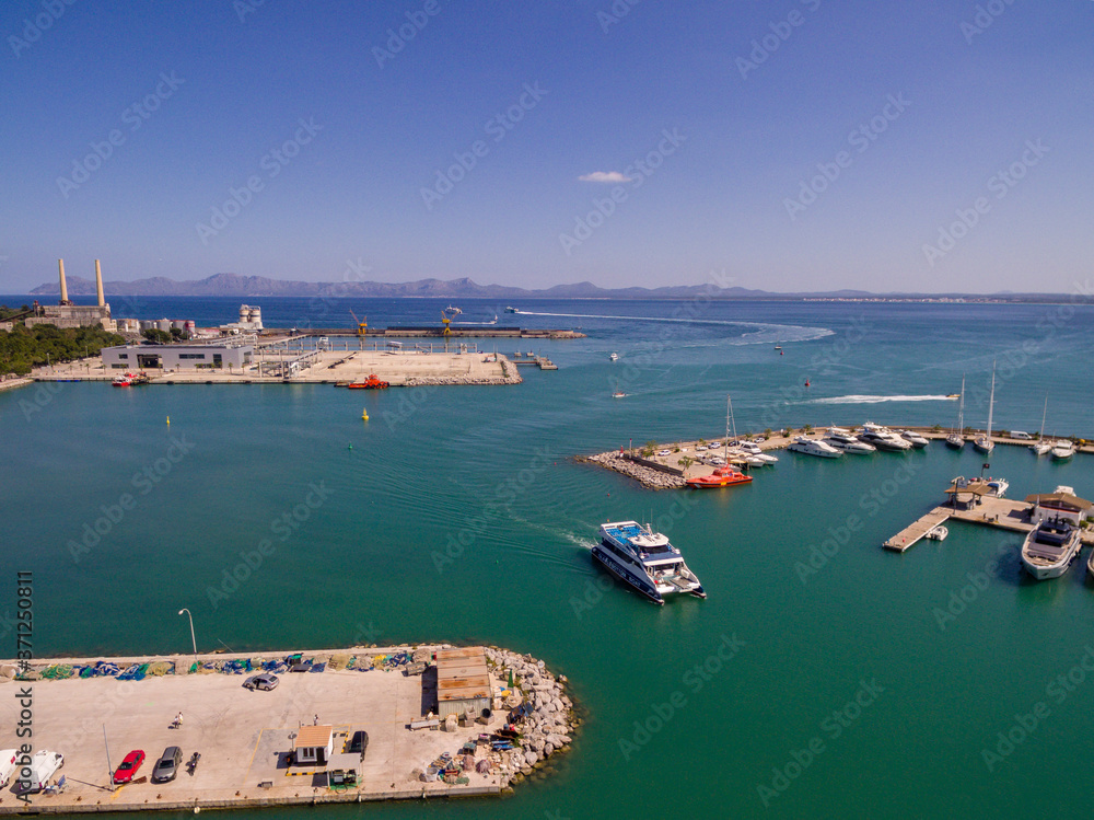 Alcudia port, Mallorca,balearic islands