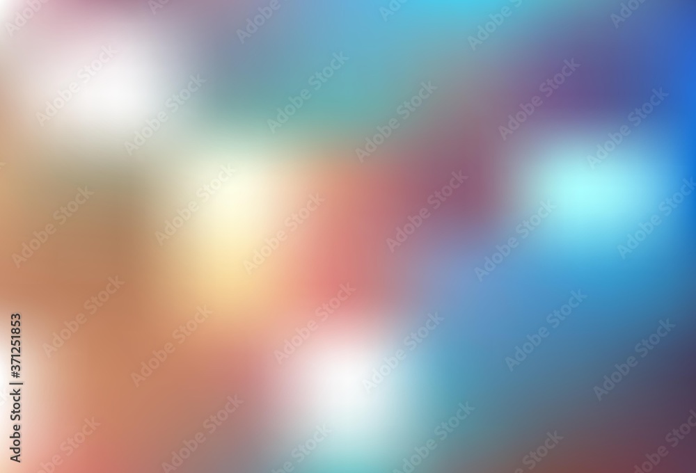 Obraz premium Light Blue, Yellow vector abstract blurred layout.