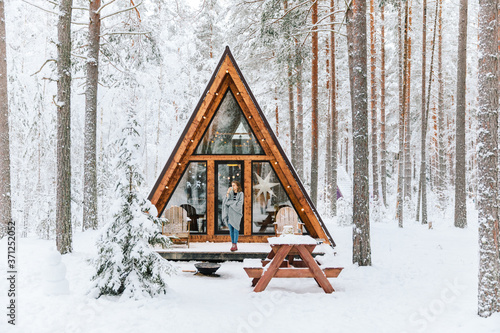 Cozy a-frame cabin