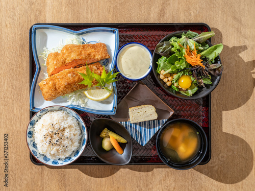 Japanese Lunch Stock Photo photo