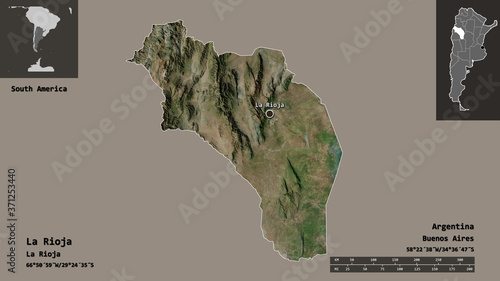 La Rioja, province of Argentina,. Previews. Satellite