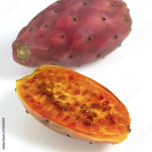 Prickly Pear Fruits from Cactus, opuntia sp.