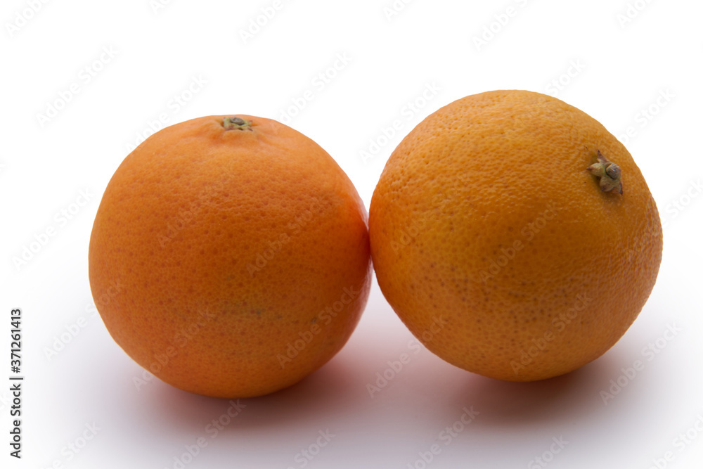 mandarin oranges on white backbground mandarin oranges on white backbground