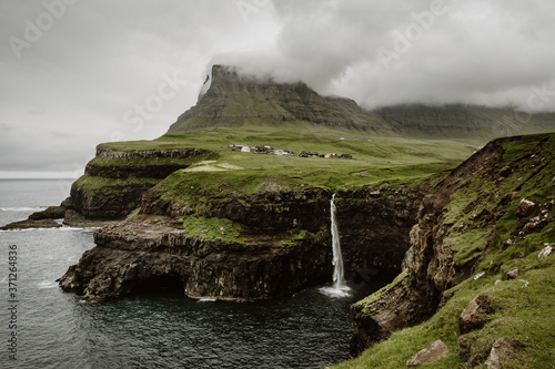 The Magical Faroe Islands - The Gasadalur Waterfall